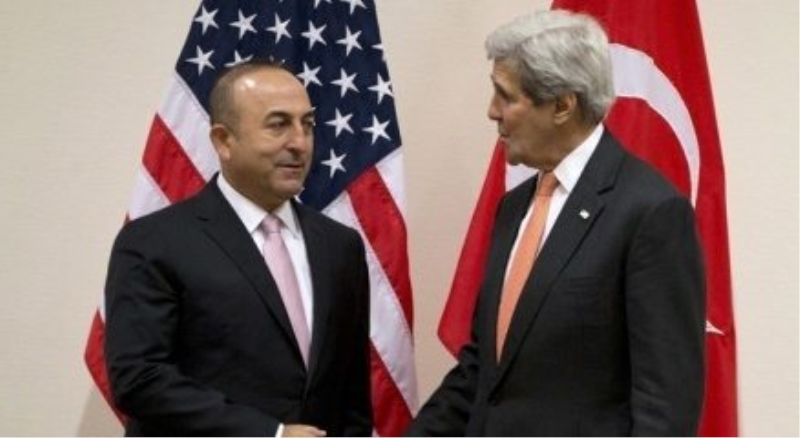 Bakan Çavuşoğlu, ABD?li mevkidaşı Kerry ile görüştü