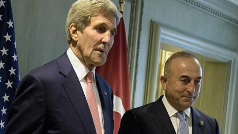 Bakan Çavuşoğlu, Kerry ile görüştü