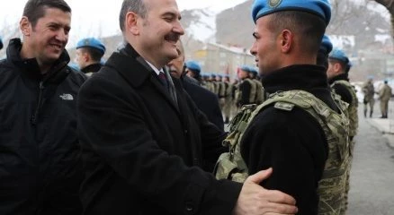 Bakan Soylu?dan Fatihler Taburuna ziyaret