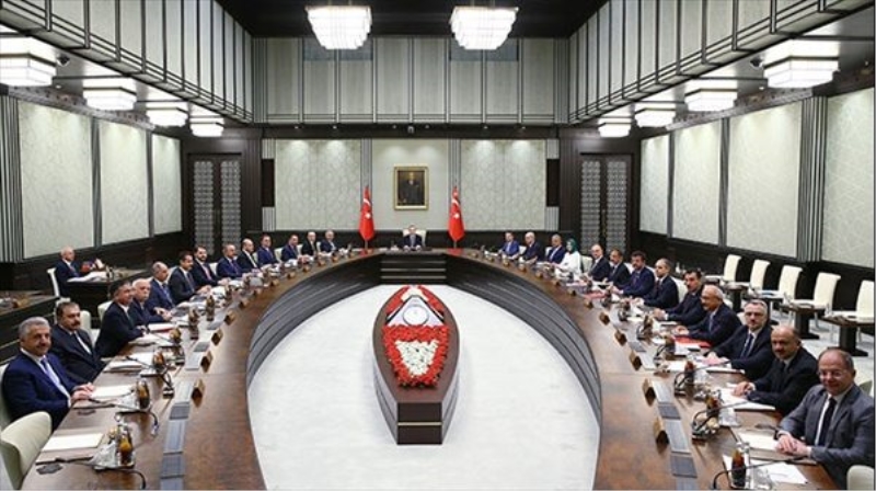 Bakanlar Kurulu Erdoğan başkanlığında toplandı