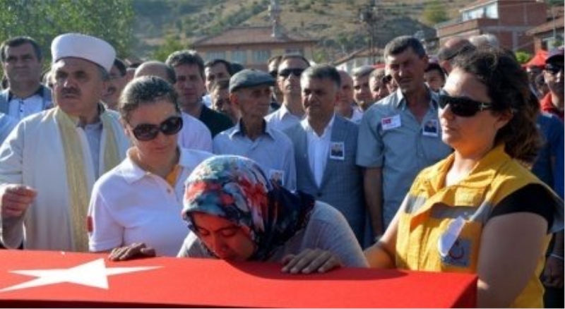 Balıkesir şehidine ağladı