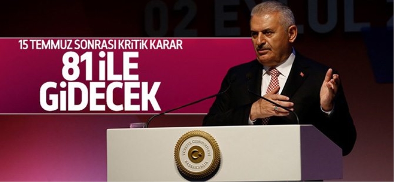 Başbakan'dan 15 Temmuz teşekkürü