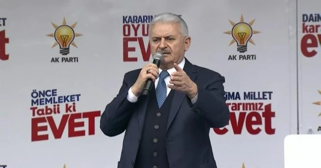 Başbakan Binali Yıldırım Kahramankazan mitinginde konuştu