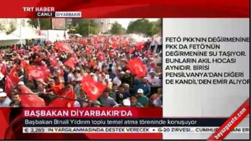 Başbakan Yıldırım: Pkk, En Alçak, En Katil Terör Örgütüdür