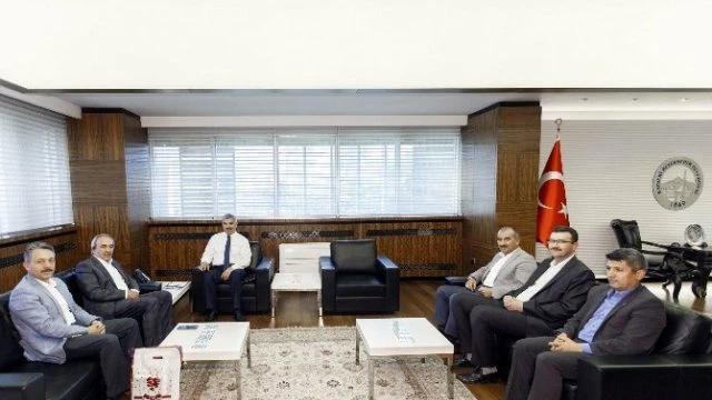Başkan Çelik`e Eğitim Teşekkürü