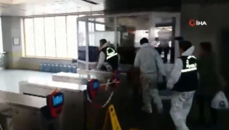 BAŞKENT`TE KORKUNÇ OLAY