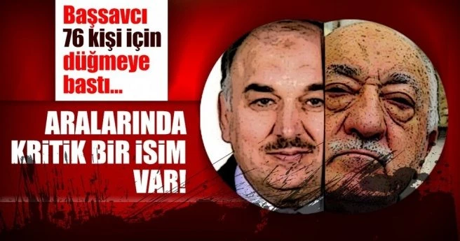 Başsavcı düğmeye bastı... Arananlar içinde o isim de var!