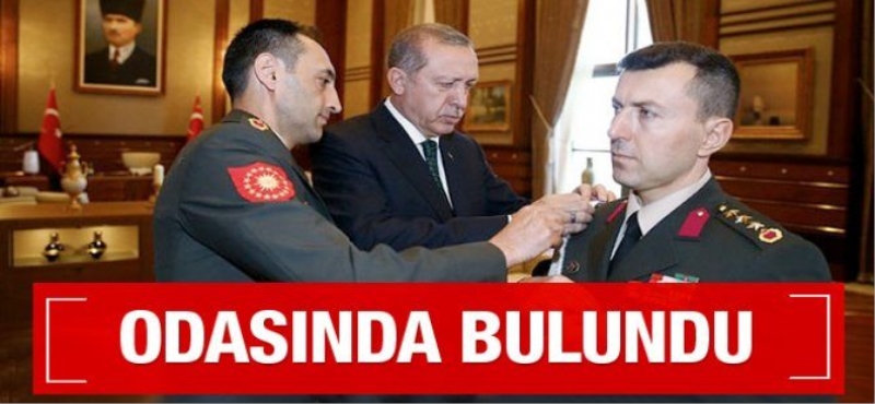 Başyaverin odasında bulundu