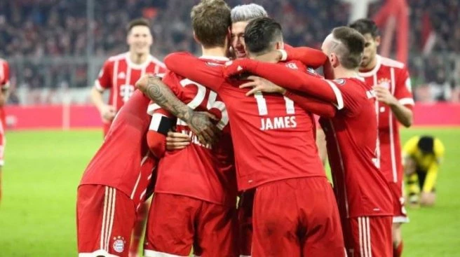 BAYERN MÜNİH DORTMUND`UN FİŞİNİ ÇEKTİ!