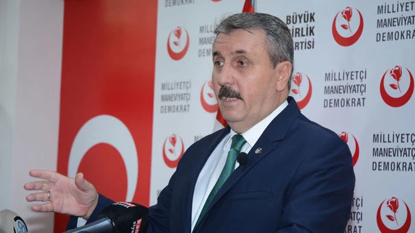 BBP Genel Başkanı Destici: Teröristler en şiddetli şekilde nasibini alacaktır