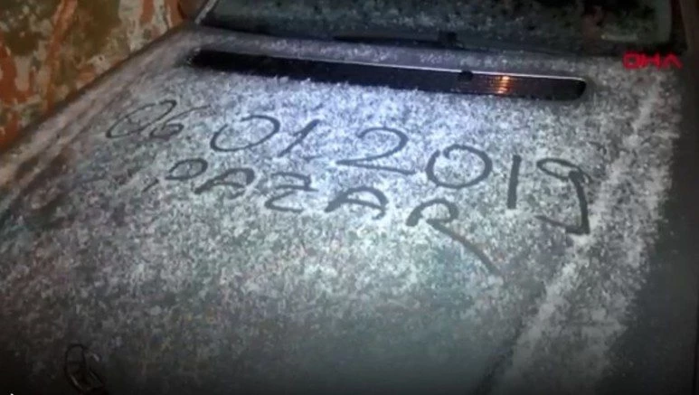 BEKLENEN KAR BAŞLADI