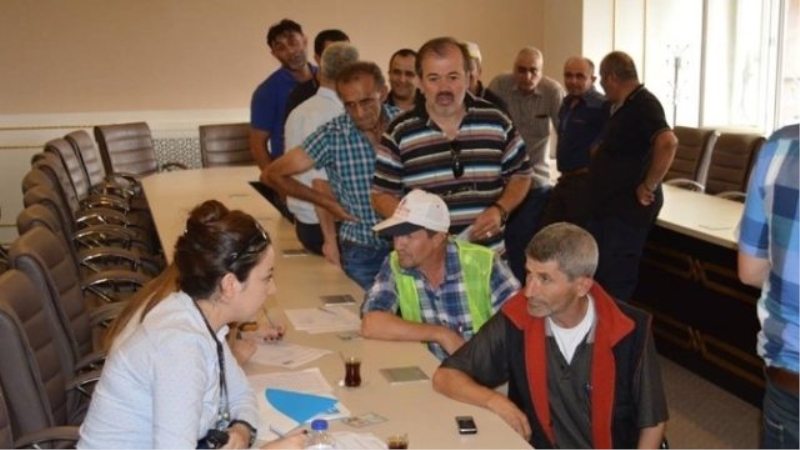 Belediye Çalışanlarına Sağlık Taraması
