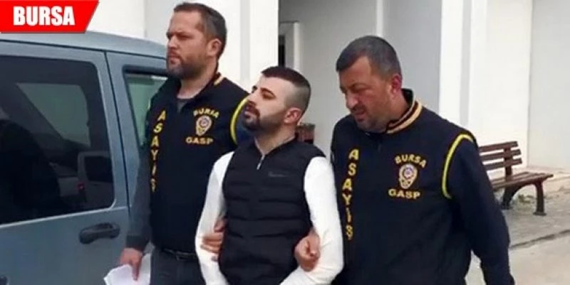 BIÇAKLI GASPÇI YAKALANDI
