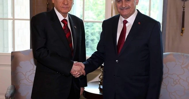 Binali Yıldırım ile Devlet Bahçeli bir araya geldi