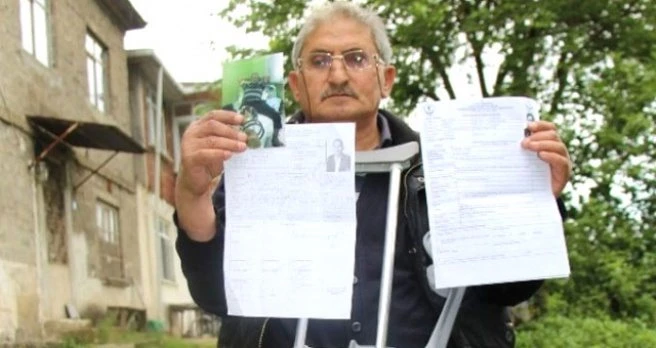 Bir Ayağı Kesik Ve Bir Gözü Görmeyen Yaşlı Adama, Hastane ?Çalışabilir? Raporu Verdi