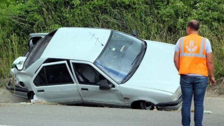 BOLU`DA TRAFİK KAZASI