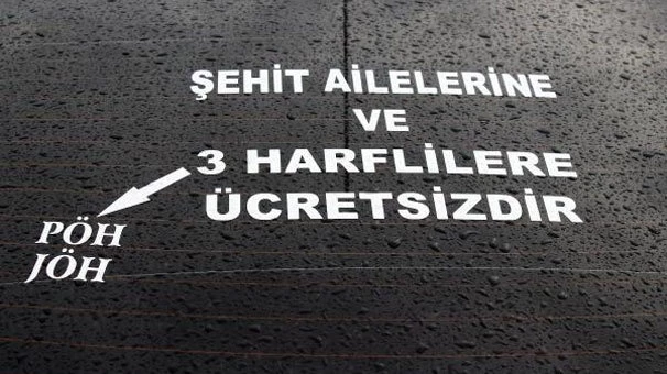 Bu taksici onlardan para almıyor! `Üç harflilerden...`