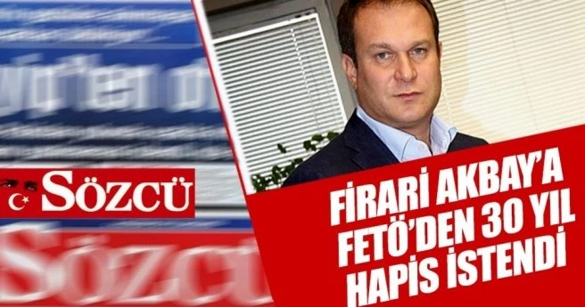 Burak Akbay?a FETÖ yöneticiliği suçlaması