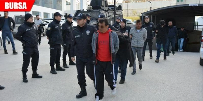 BURSA`DA 4 BİN POLİSLE NARKOTİK OPERASYONU
