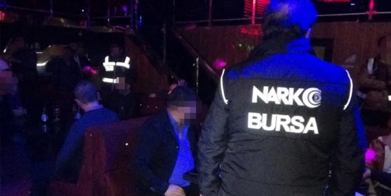 BURSA POLİSİNDEN ŞOK BASKIN