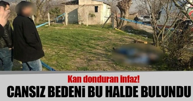 Bursa`da tarlada korkunç infaz