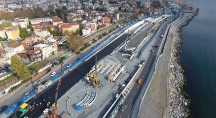Büyük güne 15 gün kala havadan görüntülendi