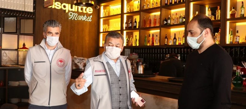 CAFE RESTORANLARDA DENETİMLER SÜRÜYOR