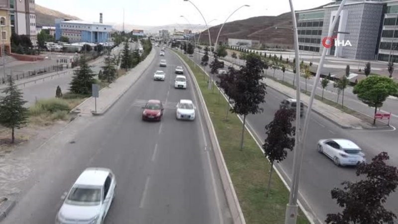 Çankırı`da bayram dönüşü trafiği başladı