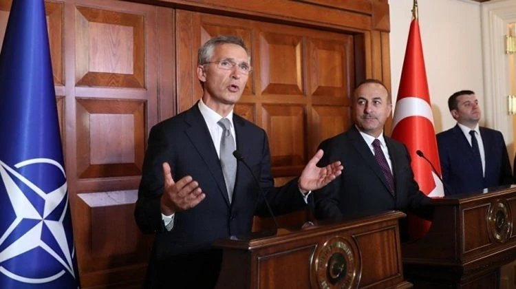 Çavuşoğlu, Stoltenberg ile görüştü