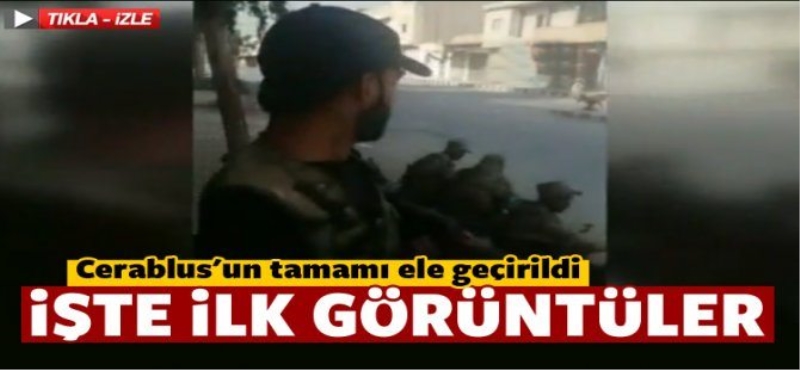 Cerablus ilçe merkezi ÖSO'nun kontrolüne geçti