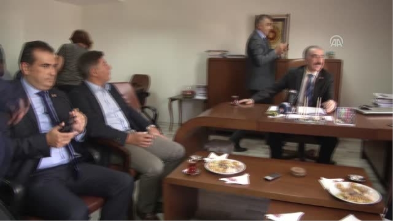 CHP`den Eğitim-Sen`e Ziyaret - CHP Genel Başkan Yardımcısı Ağbaba