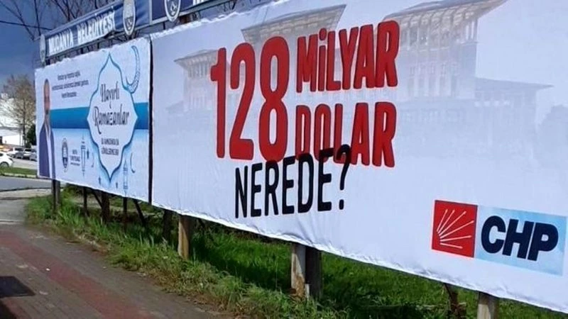 CHP`nin afişine soruşturma