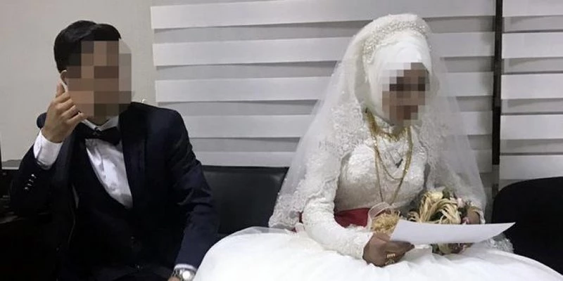 Çocuk gelin son anda kurtarıldı