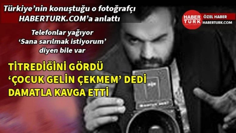 Çocuk gelini çekmeyip, damatla kavga eden fotoğrafçı konuştu