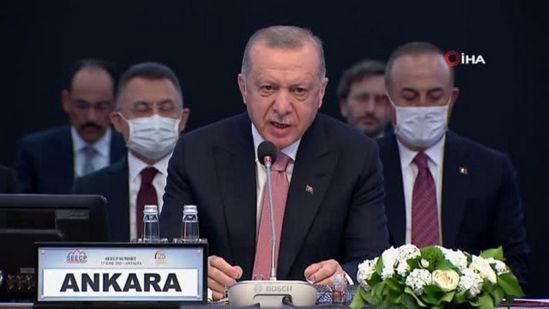 Cumhurbaşkanı Erdoğan, Güneydoğu Avrupa İşbirliği Süreci Devlet ve Hükümet Başkanları Zirvesinde konuştu