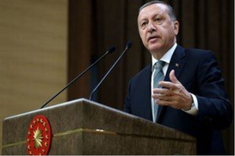 Cumhurbaşkanı Erdoğan muhtarlara hitap ediyor