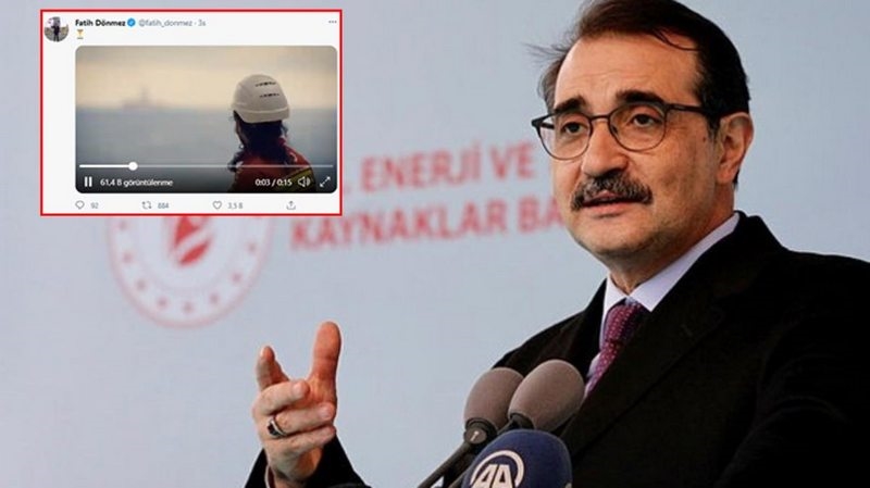 Cumhurbaşkanı Erdoğan`ın açıklayacağı müjdeye saatler kala Bakan Dönmez`den heyecanlandıran paylaşım: Gözümüz ufukta