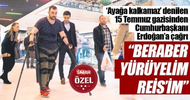 CUMHURBAŞKANIM BERABER YÜRÜYELİM