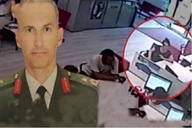Darbeci generalin eşi mal kaçırmak isterken yakalandı