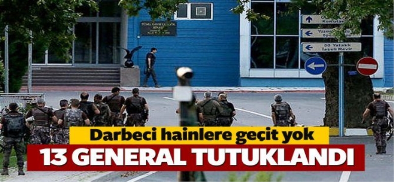 Darbeci generaller tutuklandı!