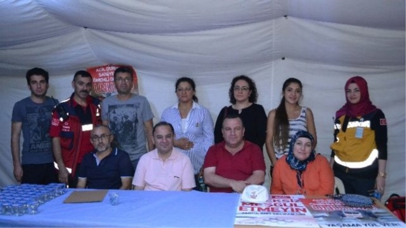 Demokrasi Nöbetçileri İl Sağlık Müdürlüğü`ne Emanet