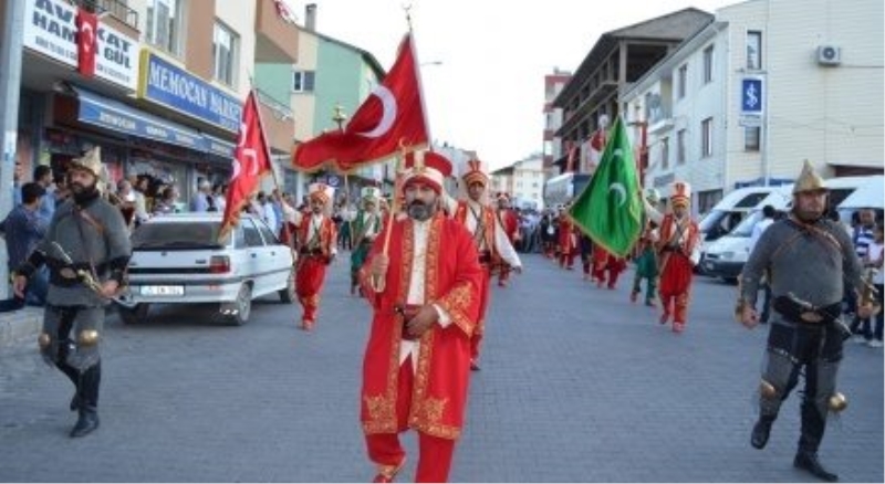 Demokrasi nöbetinde mehteran takımı coşkusu