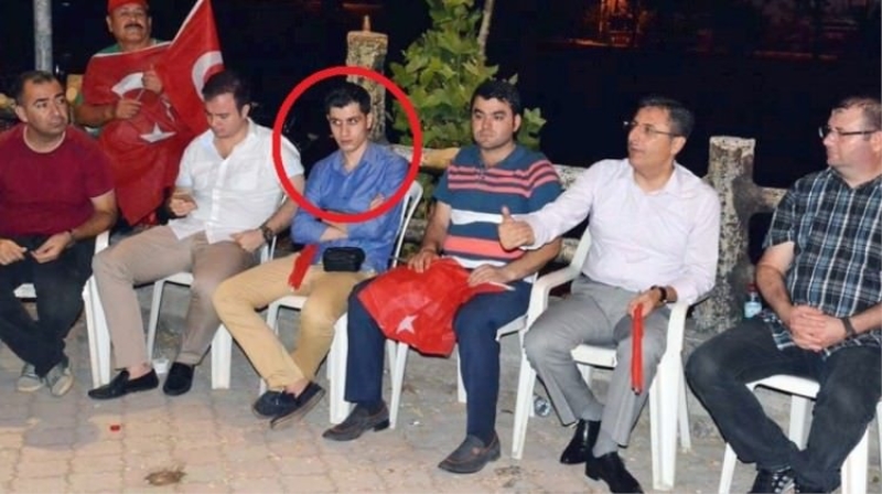 Demokrasi nöbetine katılmıştı gözaltına alındı