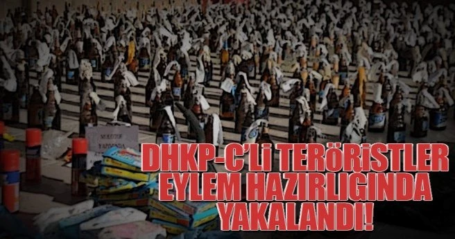 DHKP-C`li terörist eylem hazırlığında yakalandı