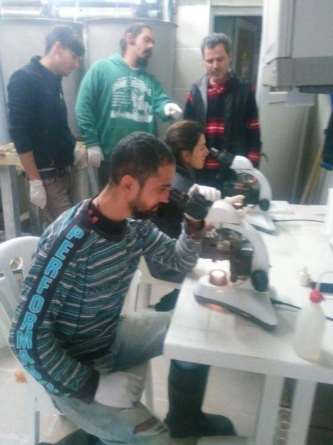 Didim`de Su Ürünleri Kursuna Katılanlara Uygulamalı Eğitim?