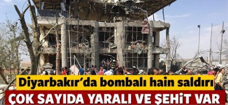 Diyarbakır'da bombalı terör saldırısı: Şehit ve yaralılar var