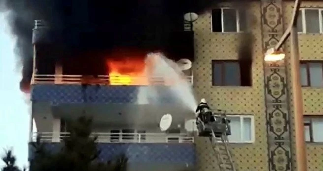 Diyarbakır?da korkutan yangın!