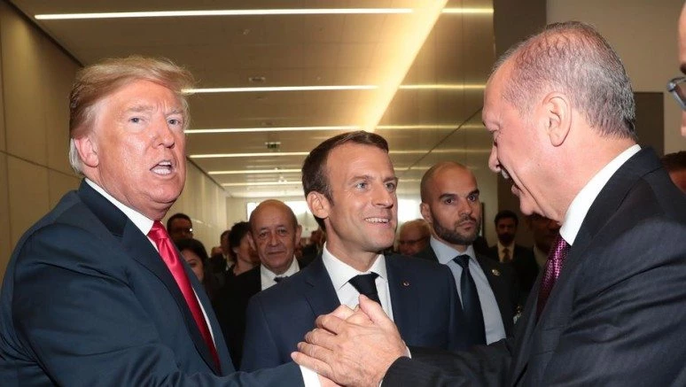 Dünya Erdoğan-Trump tokalaşmasını konuşuyor