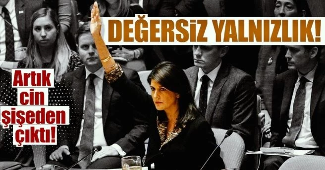 `Dünya, Trump`a ağzının payını verdi`