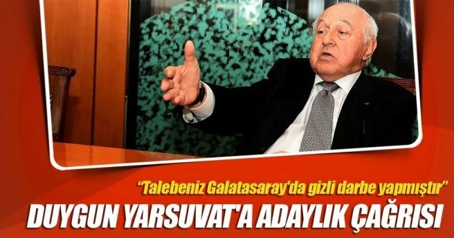DUYGUN YARSUVAT`A ADAYLIK ÇAĞRISI